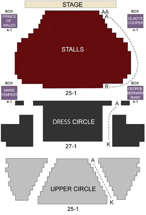 Playhouse Theatre Seating Plan London - Image to u