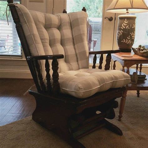 Glider Cushions/Rocker Cushions/ Rocking Chair Cushions/ Glider Rocker ...