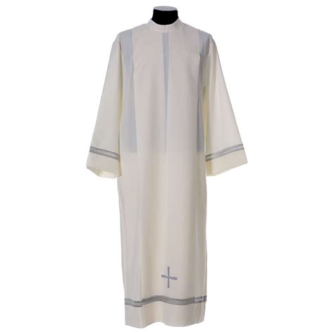 Catholic Alb with Shoulder Zipper in polyester with | online sales on ...