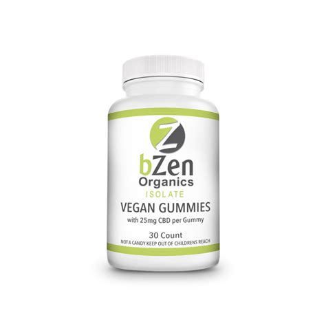 CBD Vegan Gummies - Bzen Organics