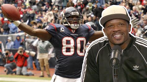 Andre Johnson reacts to Pro Football Hall of Fame Finalist announcement