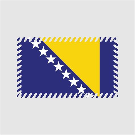 Bosnia Flag Vector. National Flag 9435831 Vector Art at Vecteezy