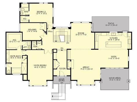 Modern Hillside House Plans with Garages Underneath - Houseplans Blog ...