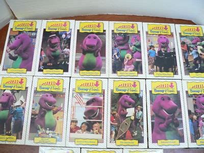 VINTAGE VHS TAPES TIME LIFE VIDEO BARNEY & FRIENDS 15 ! | #163418419