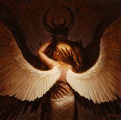 38 Angel & Demon Love Story ️ ideas in 2024 | dark art, fantasy art ...