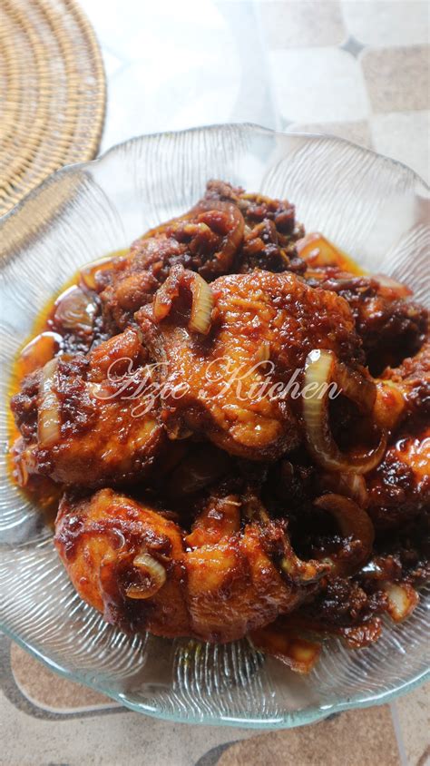 Ayam Masak Kicap Yang Mudah - Azie Kitchen