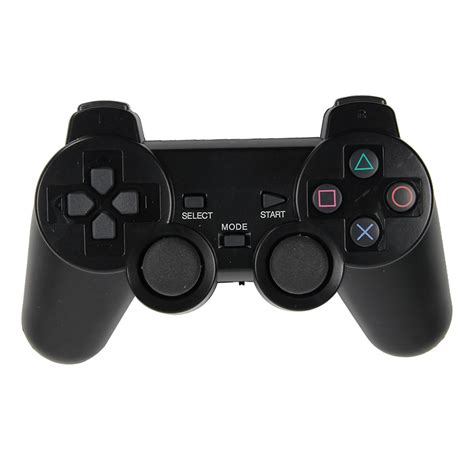 2X New Black Wireless Shock Game Controller for Sony PS2 | eBay