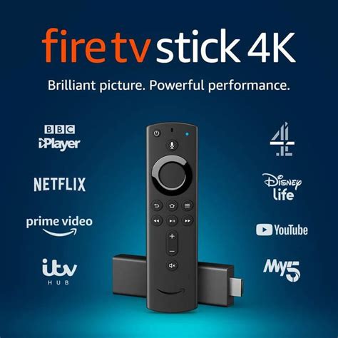 Firestick 4K (32GB Expanded Storage)