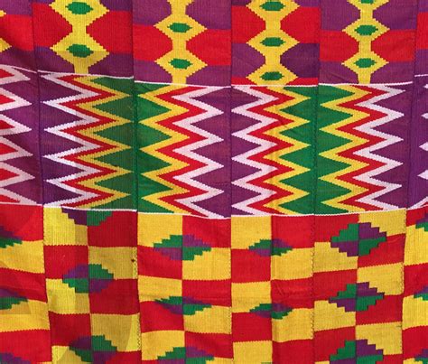 Kente Cloth Ghana African Handwoven Fabric Ashanti Kente African Art 6 ...