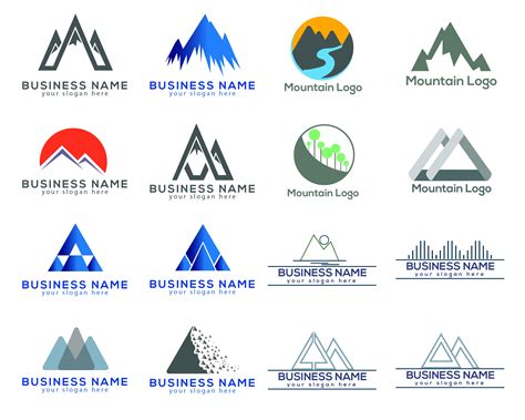 Mountain Logo Template, Mountain Range EPS, Mountain SVG, Mountain ...