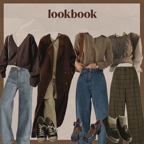 cozy autumn lookbook /aesthetic moodboard | Outfit inspirationen ...