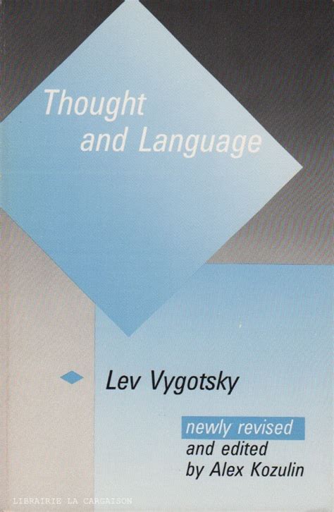 VYGOTSKY, LEV. Thought and Language – Librairie La Cargaison - Livres d ...