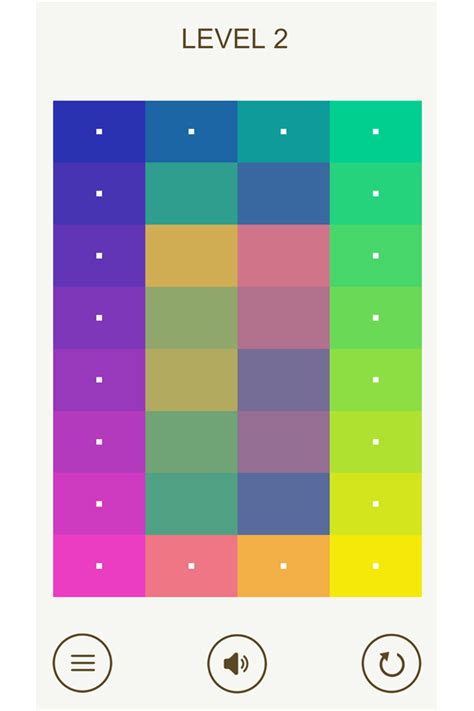 🕹️ Play I Love Hue Game: Free Online Color Pattern Organization Video ...