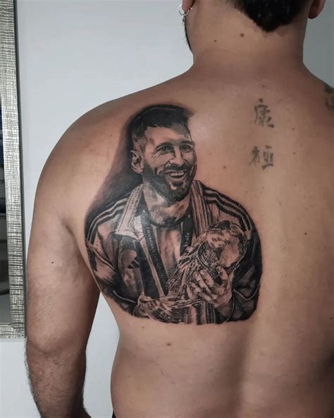 Lionel Messi tattoos all the rage after World Cup victory as Argentina ...