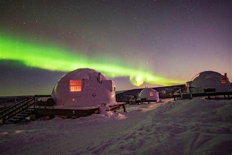 Luxury Alaskan Escape: Igloo and Cube Glamping - Modern Campground