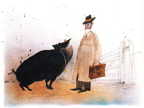 Ralph Steadman's Surrealist Illustrations of George Orwell's Animal ...