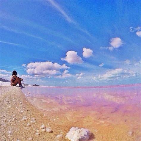 The pink sea in Rio Lagartos, Yucatan - Mexico 💖💖 Pic 👉 @MissJetsetter ...