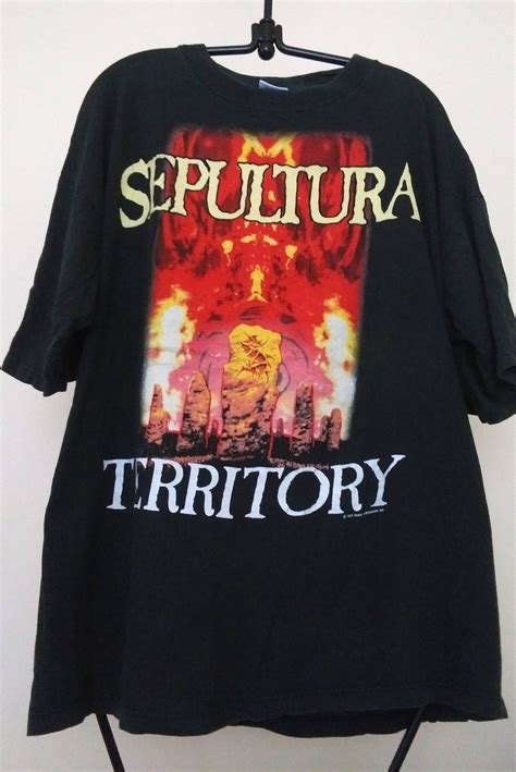 Vintage Sepultura Territory T-shirt '93 - Etsy