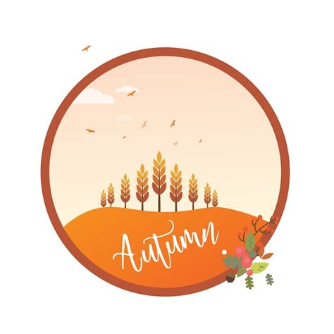 Premium Vector | Autumn logo