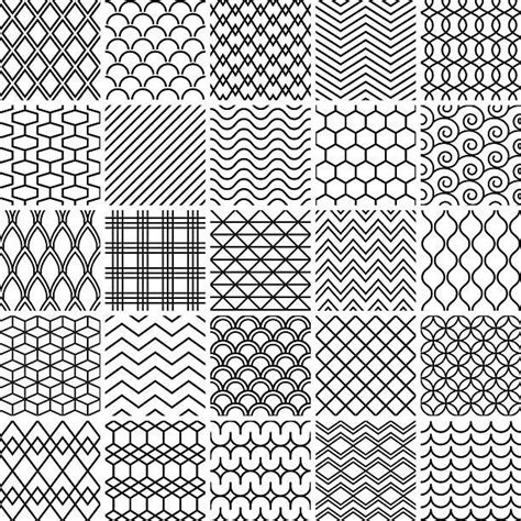 Simple Lines Pattern Set