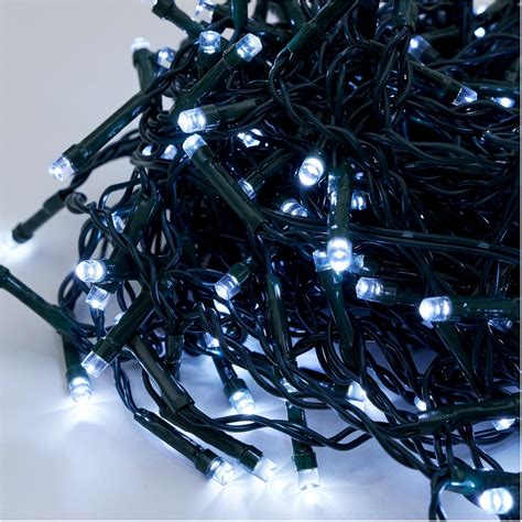 Christmas 200L Solar Icicle Lights - White | BIG W