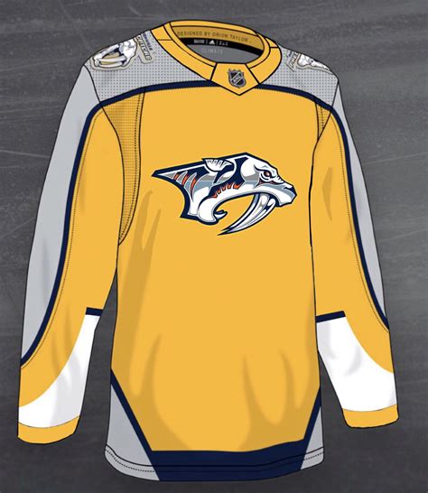 How the Nashville Predators reverse-retro jersey should have looked ...