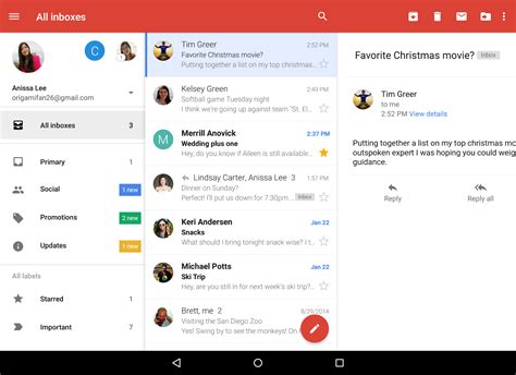 Gmail-appen får förenad inkorg och förbättrad sökning - Swedroid