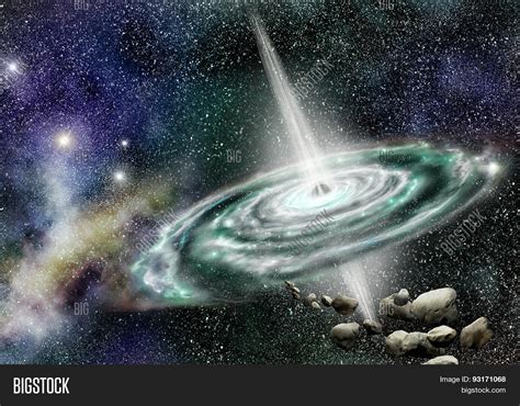 Quasar Galaxy Image & Photo (Free Trial) | Bigstock