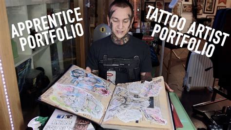 Apprentice Portfolio / Tattoo Artist Portfolio / Tips and Advice - YouTube