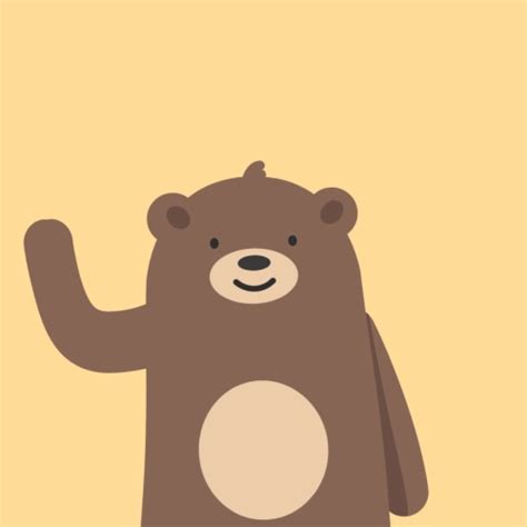 Bear hi animation GIF on GIFER - by Dagrel