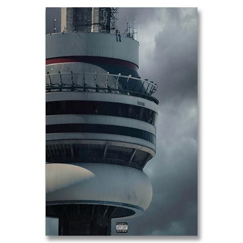 A165 Drake Views New Album Rap Music Hotline Bling Cover Top A4 Art ...