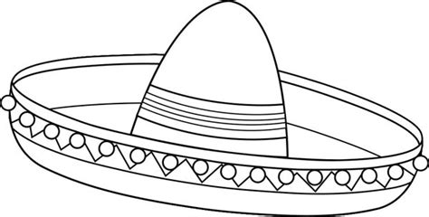 Sombrero Coloring Page