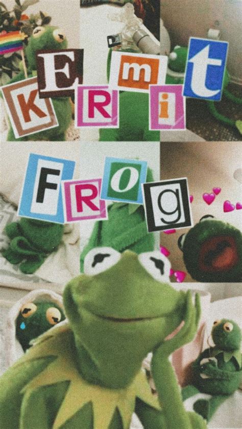 #kermitfrog #aesthetics #edit #editing | Frog wallpaper, Cute tumblr ...