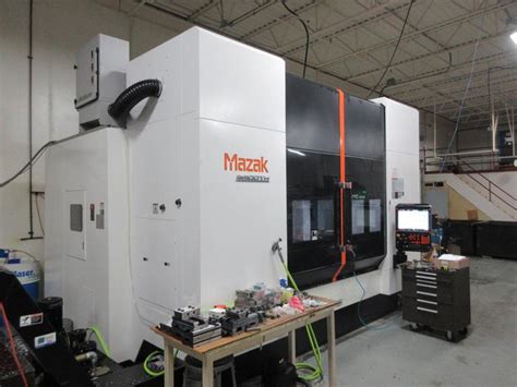 Mazak VTC-300C CNC Vertical Machining Center with Mazak 4th Axis Rotary ...