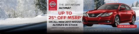 Nissan Altima Incentives | Miller Auto Plaza