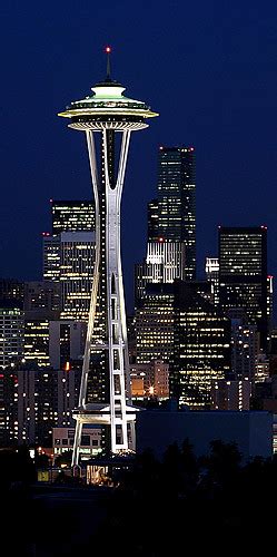 seattle space needle at night | chris tarnawski | Flickr