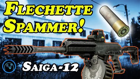 Flechette Spammer! - Saiga 12 Highlights - Escape from Tarkov - YouTube