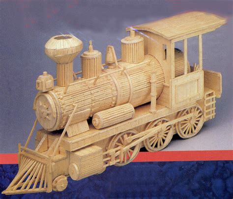 Matchstick Models Templates | Craft stick crafts, Crafts, Wooden toy train