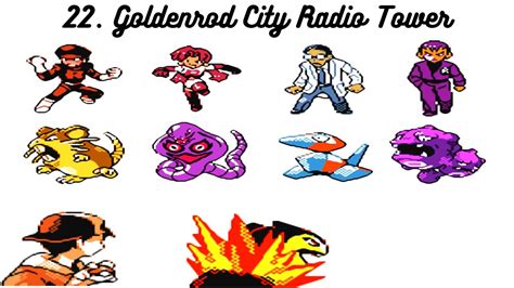 22. Goldenrod City Radio Tower - Team Rocket [Pokemon Crystal] - YouTube