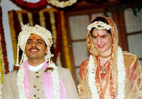 Priyanka Gandhi And Robert Vadra Marriage Photos