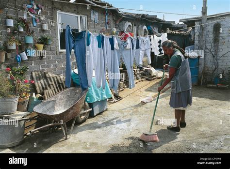 Mexico - Mexico City - Houses in the suburbs Stock Photo - Alamy