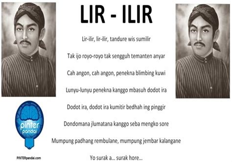 Lir-Ilir Penciptanya Sunan Kalijaga - Lirik Bahasa Jawa, Indonesia, Inggris