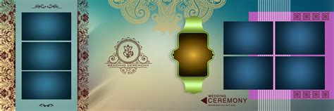 12×36 Psd Wedding Album Cover Page Design Psd Free Download Bxef ...