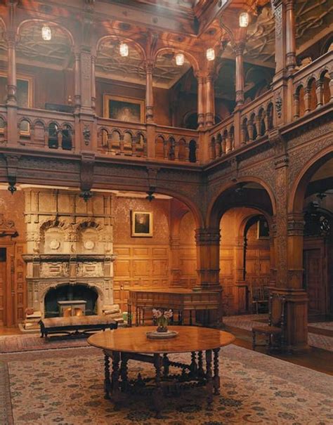 Design & Interiors: Stokesay Court | Castles interior, Castle house ...