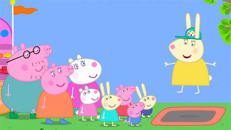 Trampoline Fun | Peppa Pig Asia 🐽 Peppa Pig English Episodes - YouTube