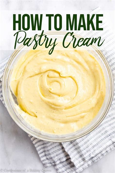 How To Make Pastry Cream (A Simple, Easy To Make Tutorial) | Recipe ...