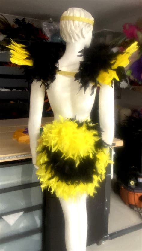 Be A BEE or Barry Bee Benson Costume Wings and Tail Yellow and - Etsy