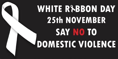 Womens Aid Ballymena support White Ribbon Day | Ballymena Today