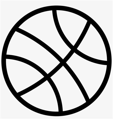 Basketball Outline Png - Basketball Vector Transparent PNG - 980x980 ...