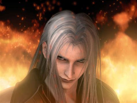 Sephiroth in Final Fantasy VII Advent Children movie in the intro where ...